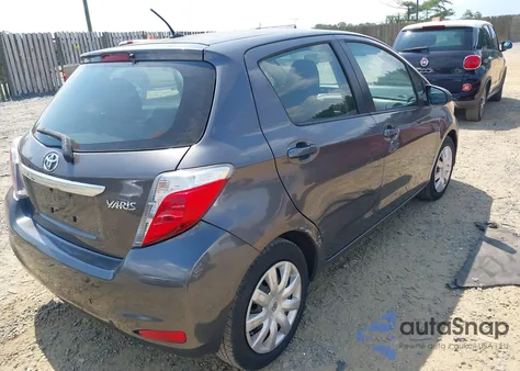 2012 Toyota Yaris L из США, поврежденный, VIN JTDKTUD36CD504867